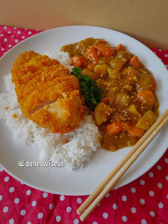 Foto resep Japanese Chicken Katsu Curry Rice