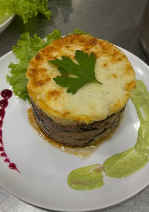 Una foto de Moussaka 🍆🧀