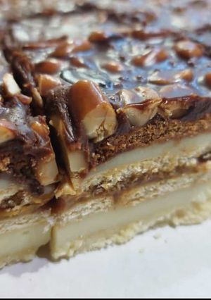 Zdjęcie przepisu Kostka "snickers".