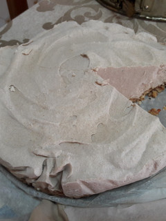Una foto de Tarta de queso sin gluten y vegana (versión sin horno) 🍰