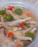 Chân gà ngâm sả tắc