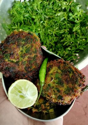 গিমা শাকের বড়া (gima saager bora recipe in Bengali) রেসিপির প্রধান ছবি