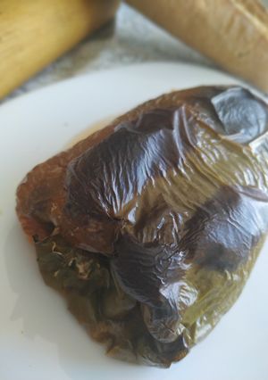 Una foto de Pimiento relleno marinero