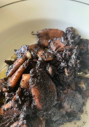 Foto resep Cumi tinta hitam manis ❤️