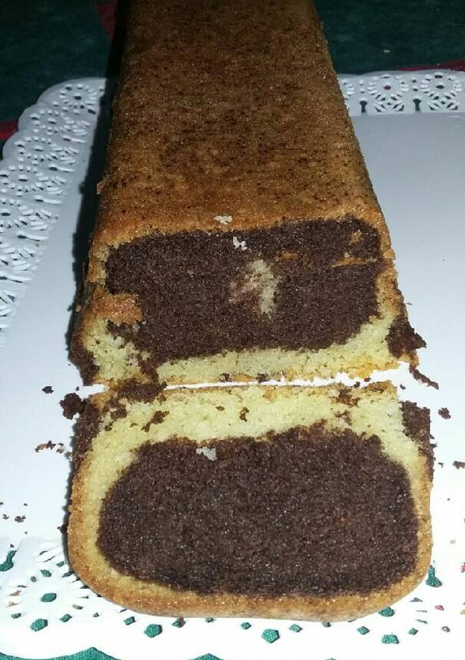 Una foto de Budín marmolado para celíacos