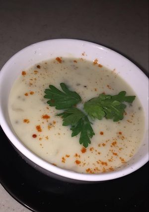 صورة لوصفة شوربة البطاطس 🍲