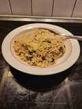 Pilzrisotto mit confierten Champignons