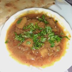 A picture of Aloo ki bhujia.