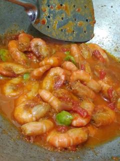 Foto resep Sambal udang pete