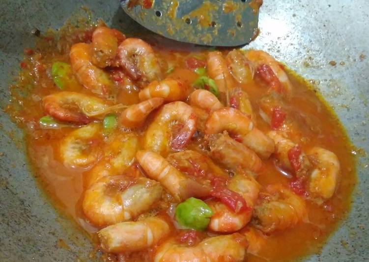 Langkah Mudah untuk Membuat Sambal udang pete, Lezat Sekali