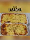 Beef Lasagna