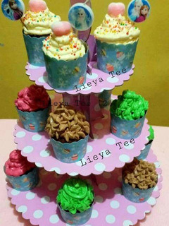 Foto resep Cup Cake Ultah Simple