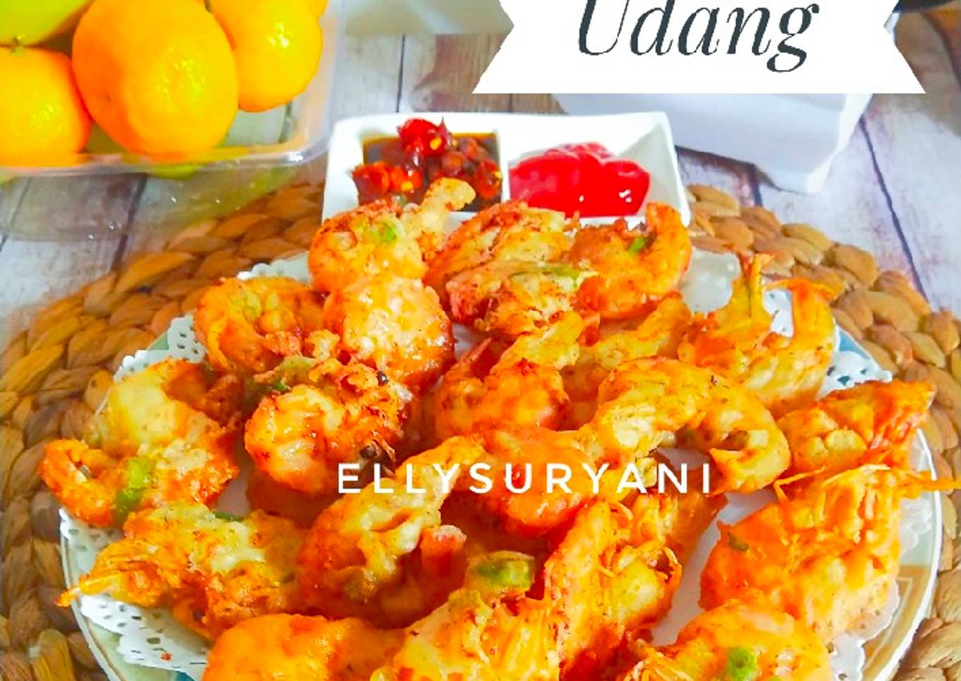 Udang Mandoan (Udang Goreng) Tepung Kuba