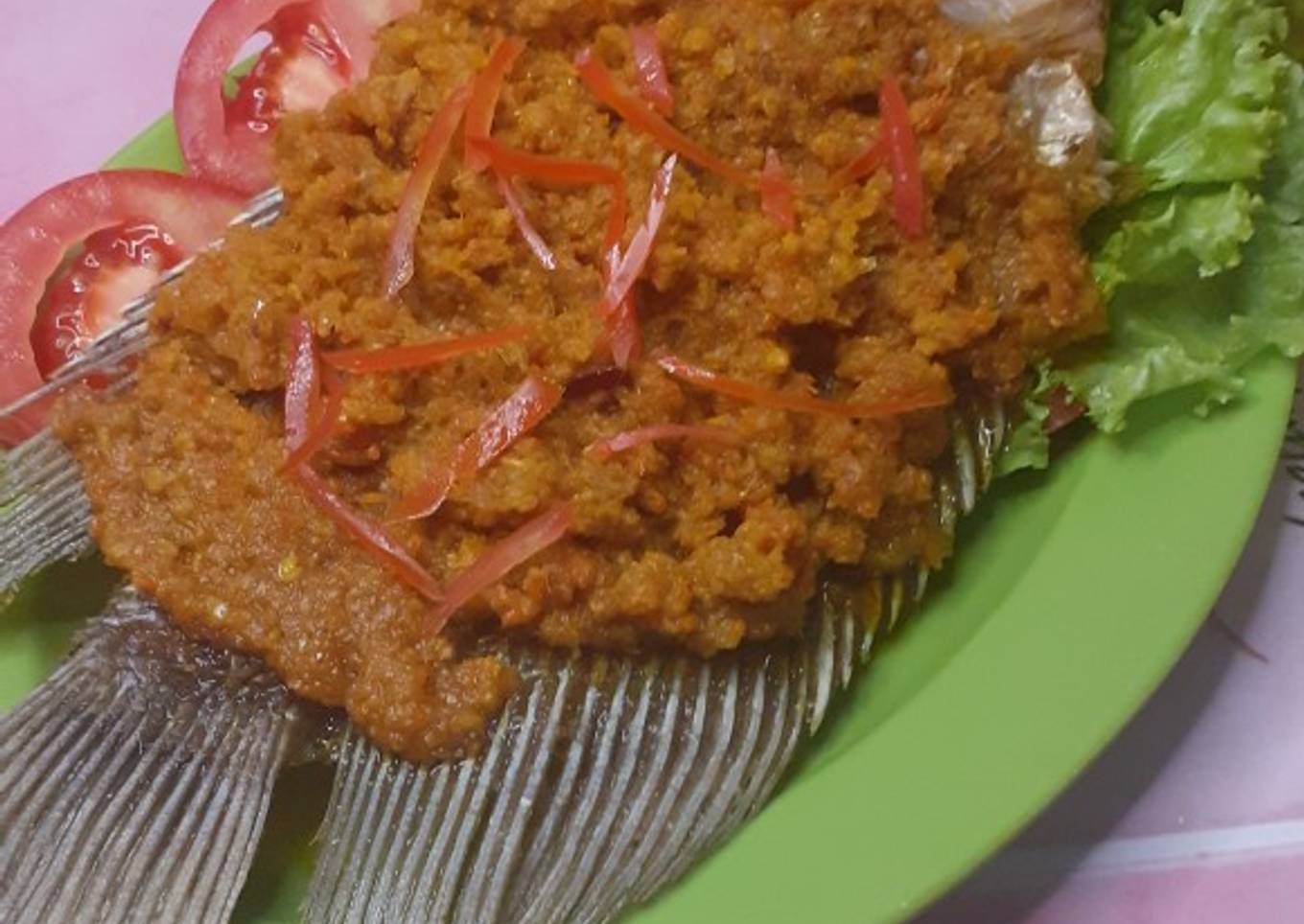 Ikan Gurame Goreng Bumbu Rica2