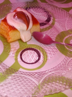 Una foto de Flan casero