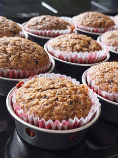 Foto resep Muffin Pisang Oatmeal Sehat (Blender no mixer)