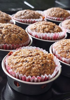 Foto resep Muffin Pisang Oatmeal Sehat (Blender no mixer)