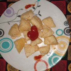 A picture of Fried idlii.