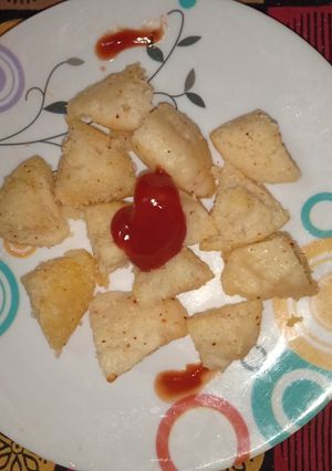 A picture of Fried idlii.