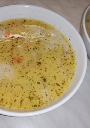 Karalábéleves recept fotója