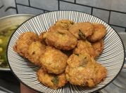 Gambar perkedel tempe telur
