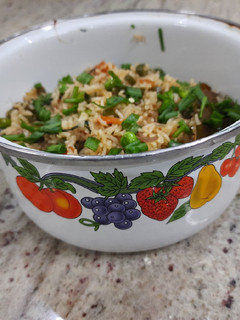 வெஜிடபிள் ஃப்ரைட்ரைஸ் (Vegetable fried rice recipe in tamil) செய்முறை முக்கிய புகைப்படம்