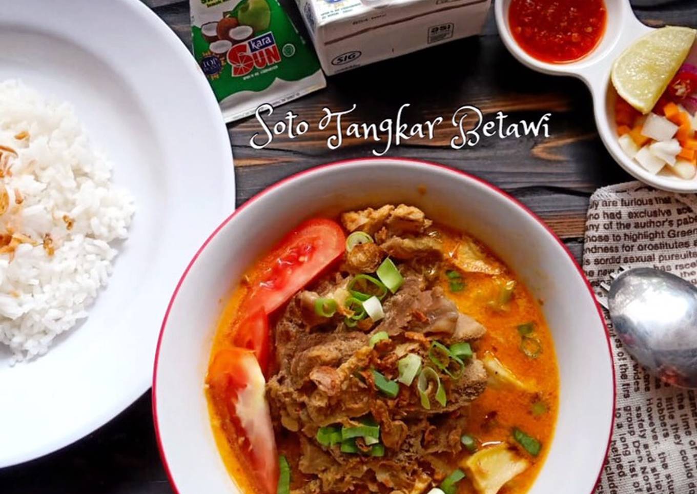 Soto Tangkar Khas Betawi