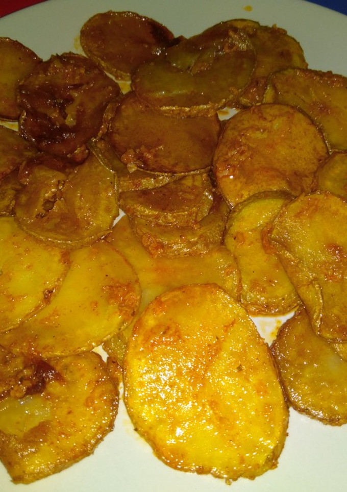 Una foto de Patatas en adobillo