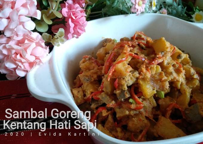 Wajib coba! Resep memasak Sambal Goreng Kentang Hati Sapi yang menggugah selera
