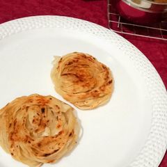 A picture of Malabari Parotta.