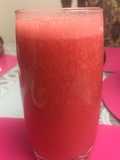 Batido de kombucha con frutas y cacahuates