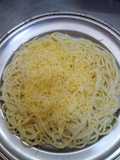 Spaguettis al limón