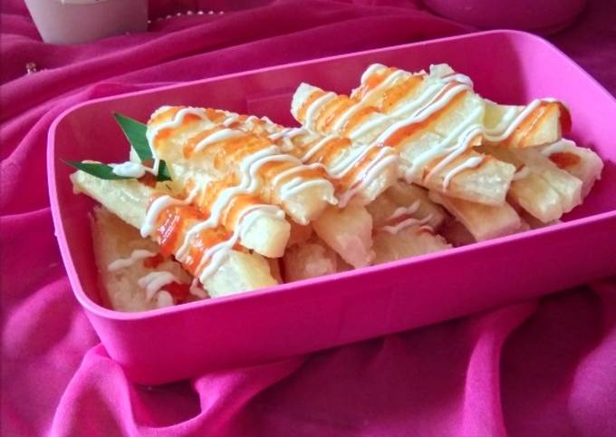 Cara Bikin Ubi goreng krispi ala "Dapur Mayang" Menu Enak Dan Mudah Dibuat