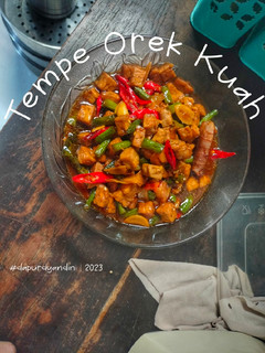 Foto resep Tempe orek Kuah