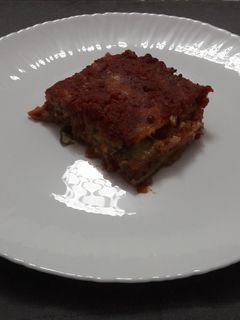 O poză a rețetei Parmigiana cu dovlecei.