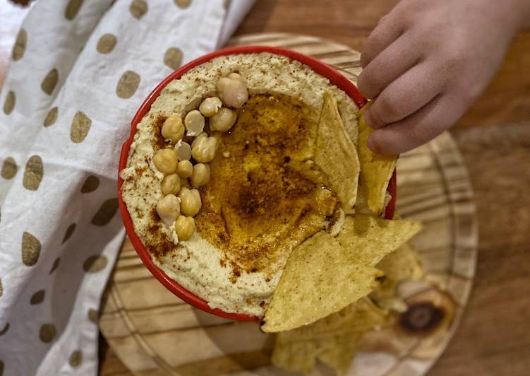 Hummus de garbanzos