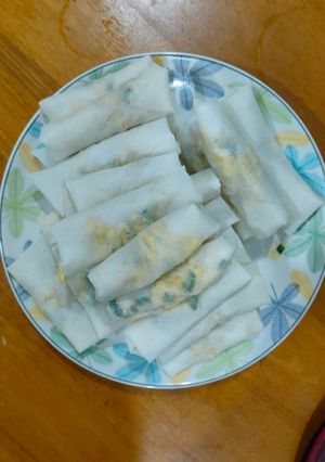 Hình của món Chả giò bắp/ ram bắp với nckd.