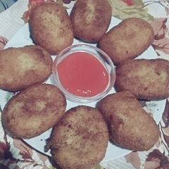 A picture of Potatoes Cheese Cutlets.