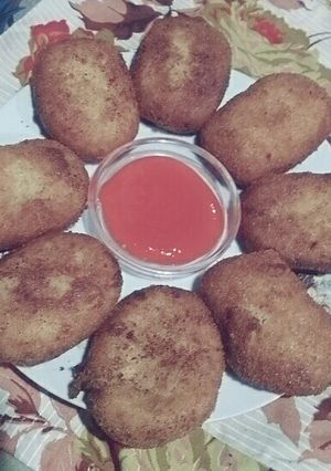 A picture of Potatoes Cheese Cutlets.