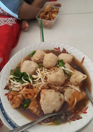 Foto resep Kuah bakso ayam,