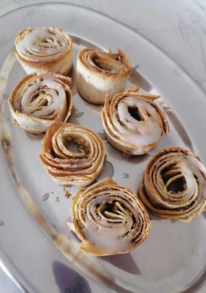 Φωτογραφία της συνταγής Cinnamon rolls με τορτίγιες