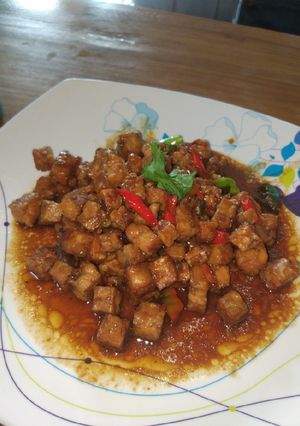 Foto resep Tempe Asam Manis Pedas