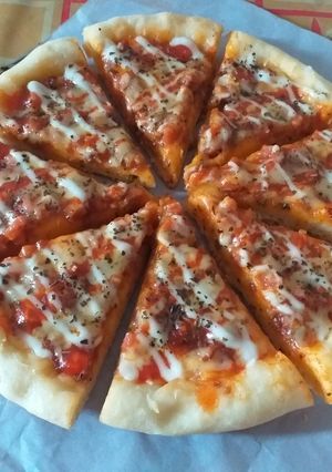 Foto resep Pizza Teflon, Ulen 3 menit Awet Empuk