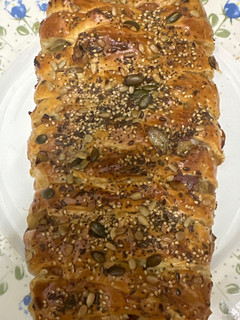 Una foto de 602. Trenza de puerros y queso de cabra (entrante)