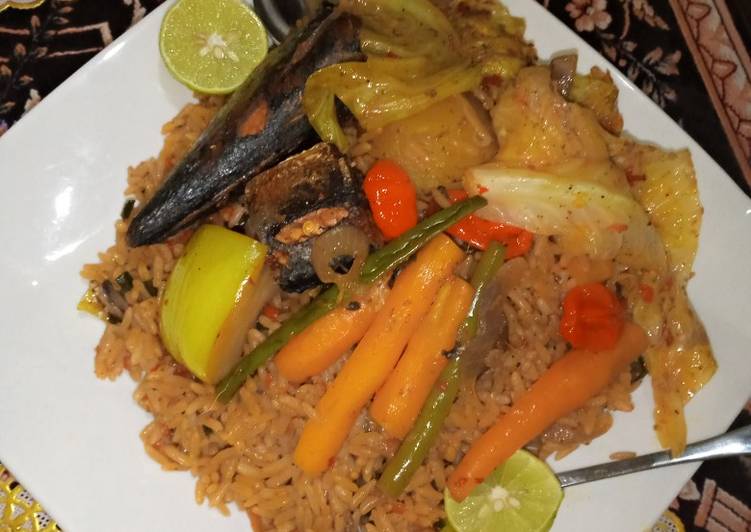 Simple Way to Make Homemade Senegalese Tiebou dienne rice