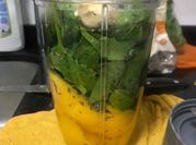 Una foto de smoothie de mango