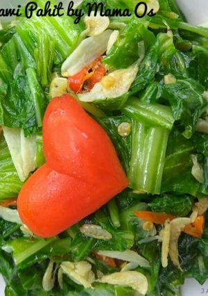 Foto resep Tumis sawi pahit