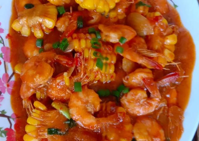 Resep Udang saos padang oleh Roro Yulia - Cookpad