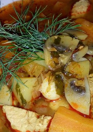 Bakonyi betyárleves recept fotója