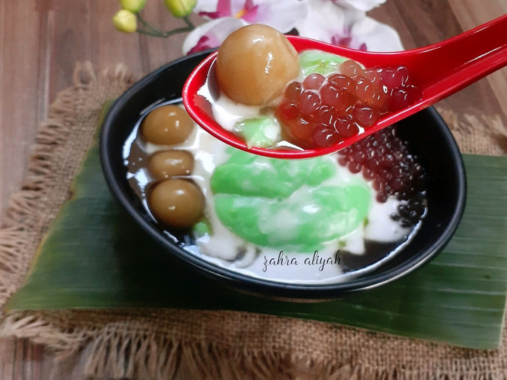 Cara Memasak Bubur Sumsum, candil dan sagu mutiara Sederhana Dan Enak